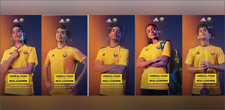 Adidas and Real Kashmir FC launch 