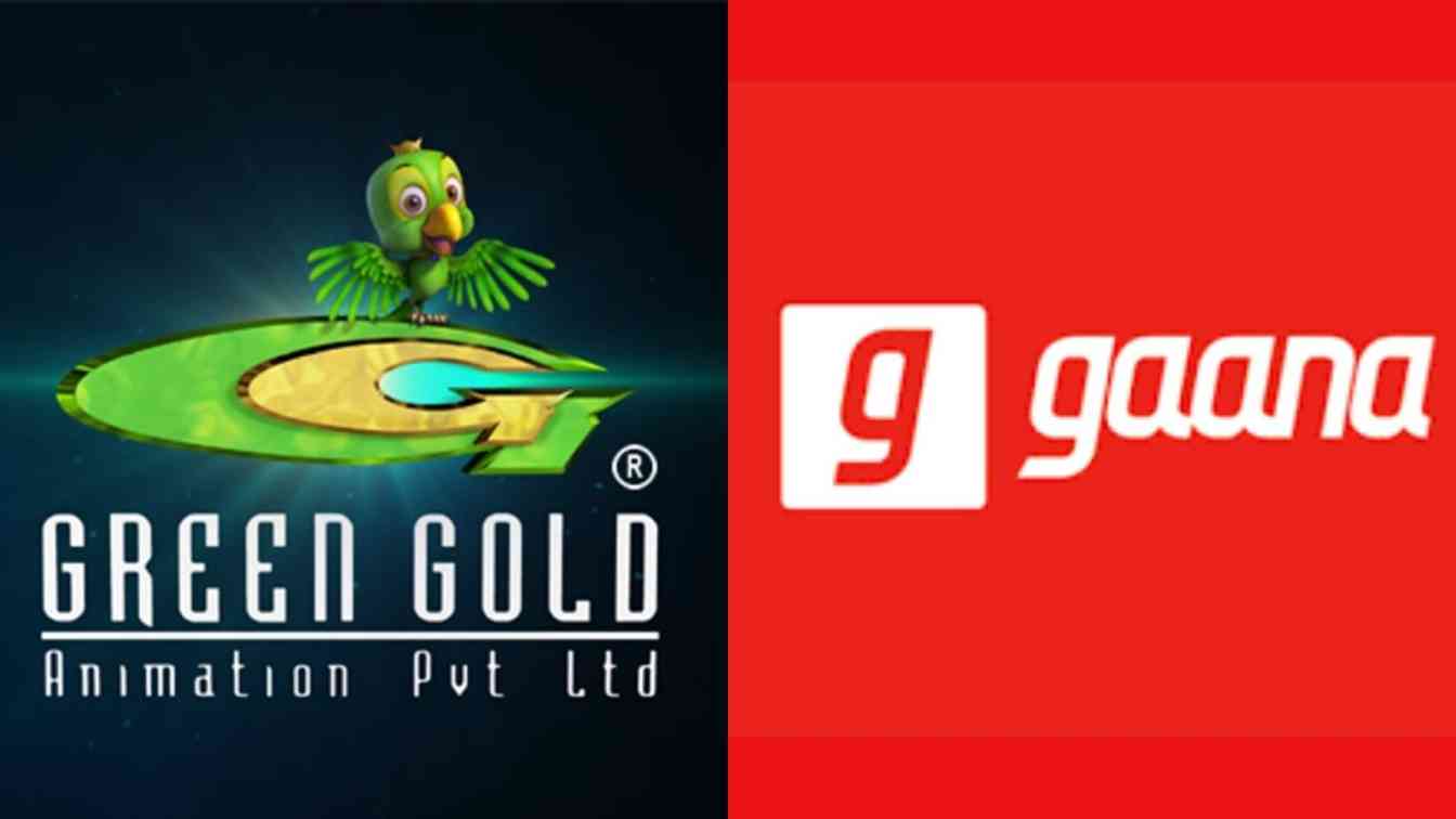 Gaana partners with Chhota Bheem, Krishna & Balram producers Green Gold  Animation - Exchange4media