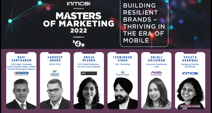 InMobi in association with e4m kicks off a new series--'Masters of Marketing 2022' - Vimarsana News
