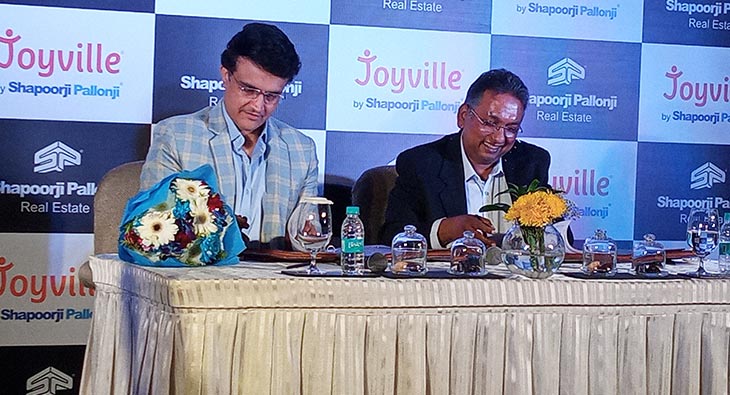 Joyville Shapoorji Housing onboards Sourav Ganguly as brand ambassador - Vimarsana News