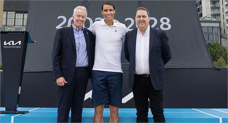 Kia Corporation to continue partnership with Australian Open till 2028 - Vimarsana News