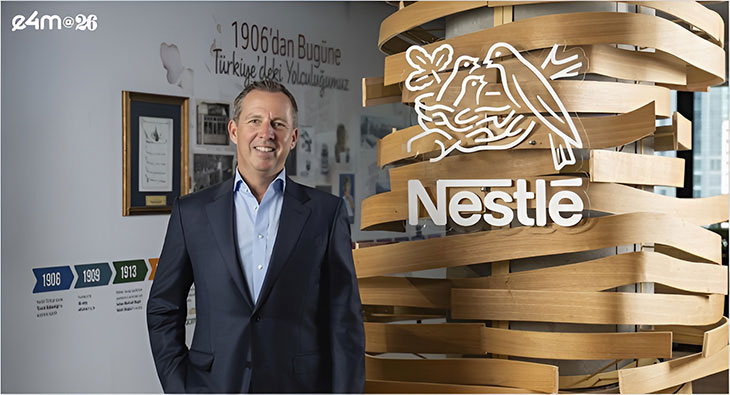 Bernie Stefan named CEO of Nestlé Türkiye